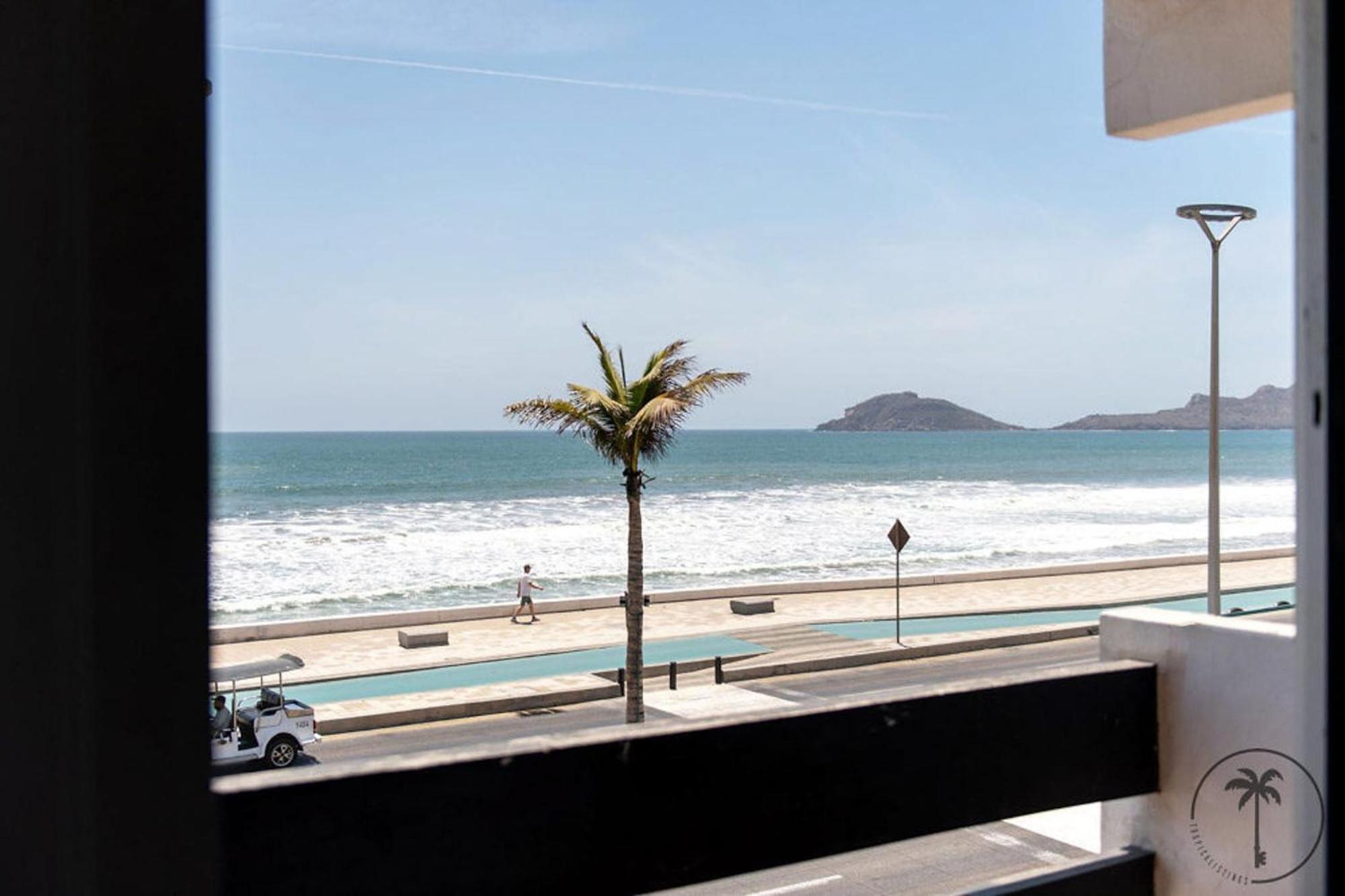 2 Bdr Apartment With Ocean View In Avenida Del Mar Mazatlán Esterno foto