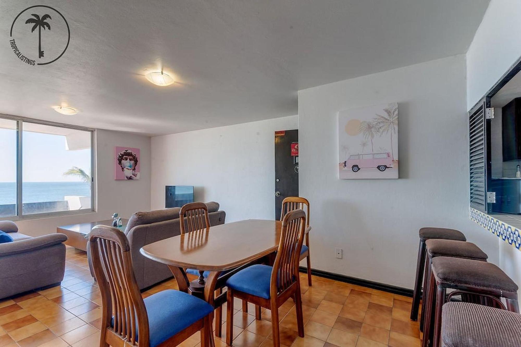 2 Bdr Apartment With Ocean View In Avenida Del Mar Mazatlán Esterno foto